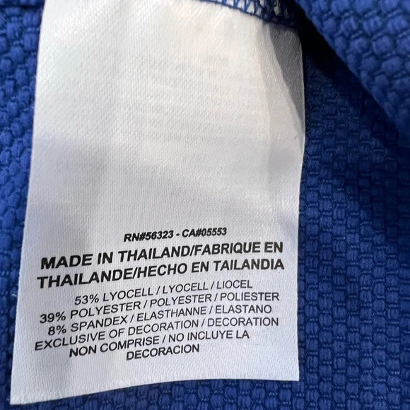 Nike 
Dri-fit 
Size xs
Royal blue 
Pit to pit 17”
Length 23” - Picture 3 of 5